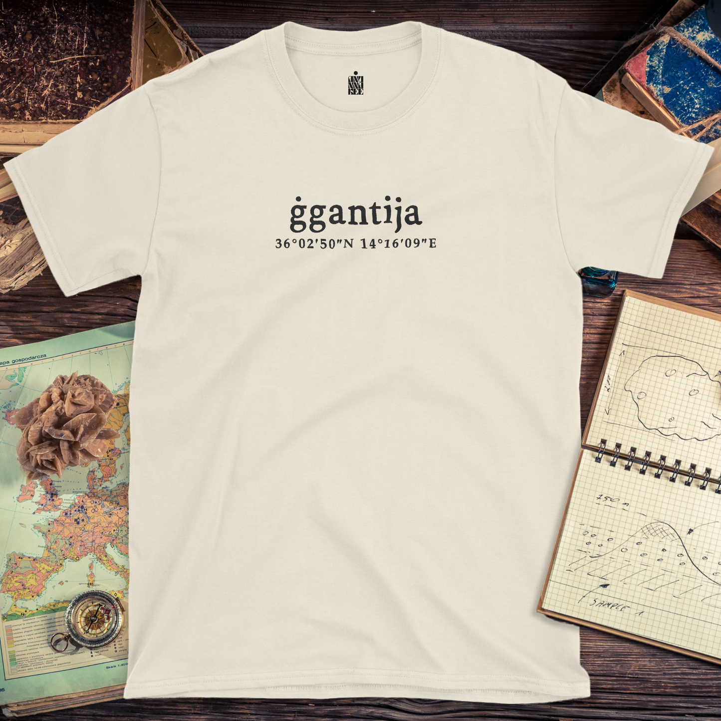 GGANTIJA COORDINATES T-Shirt