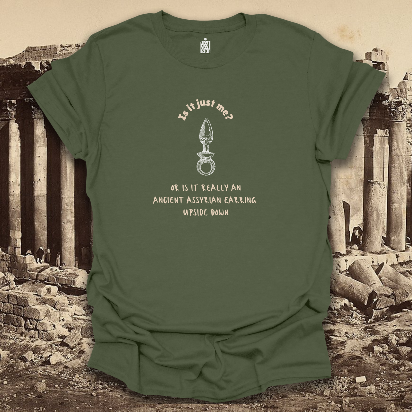 ASSYRIAN EARRING T-Shirt