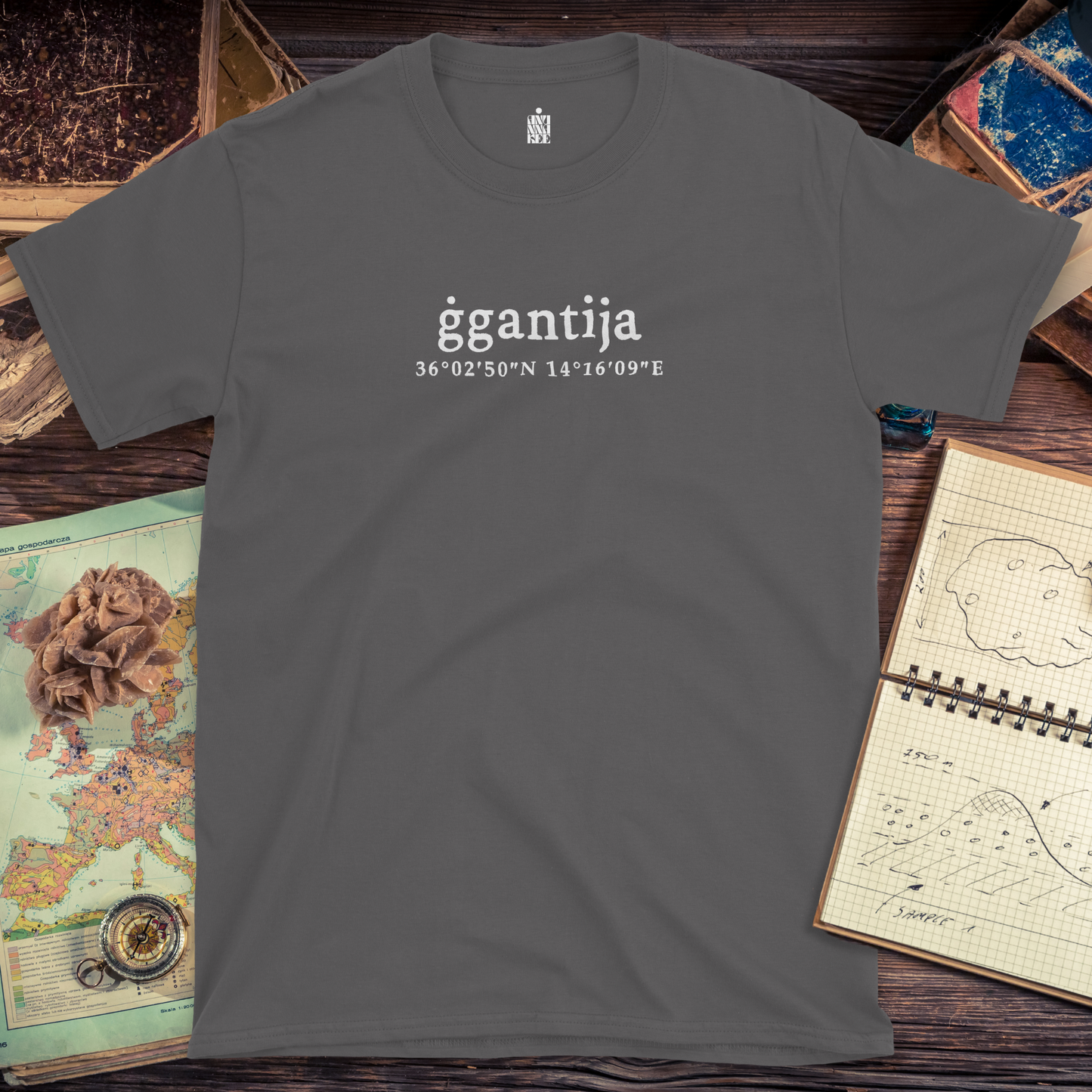 GGANTIJA COORDINATES T-Shirt