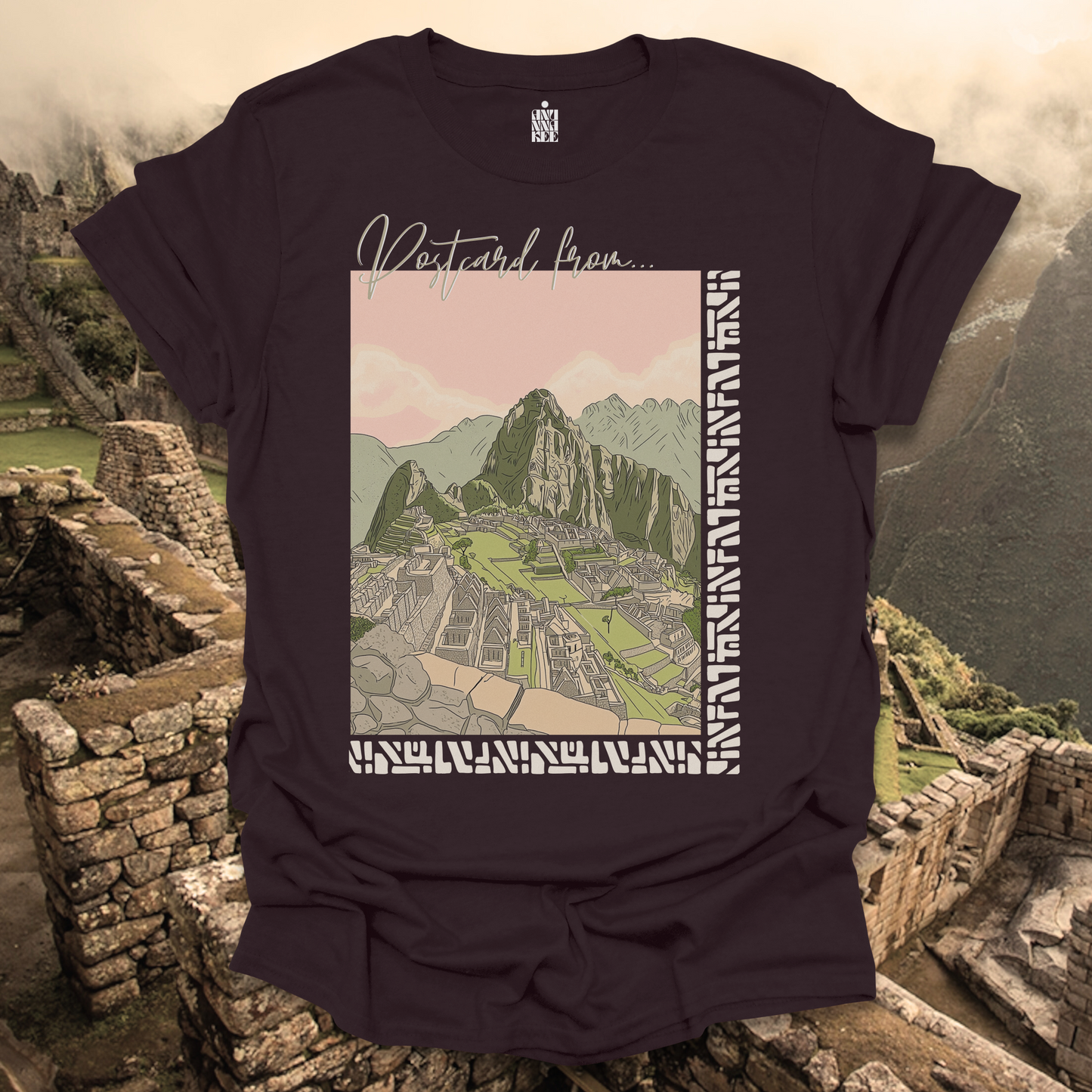 POSTCARD FROM Tee - Front print