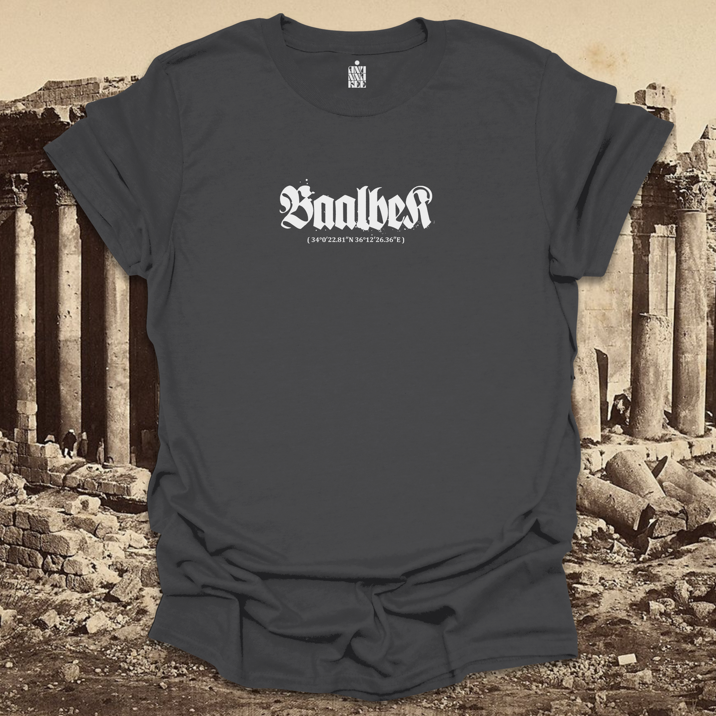 BAALBEK COORDINATES TEE