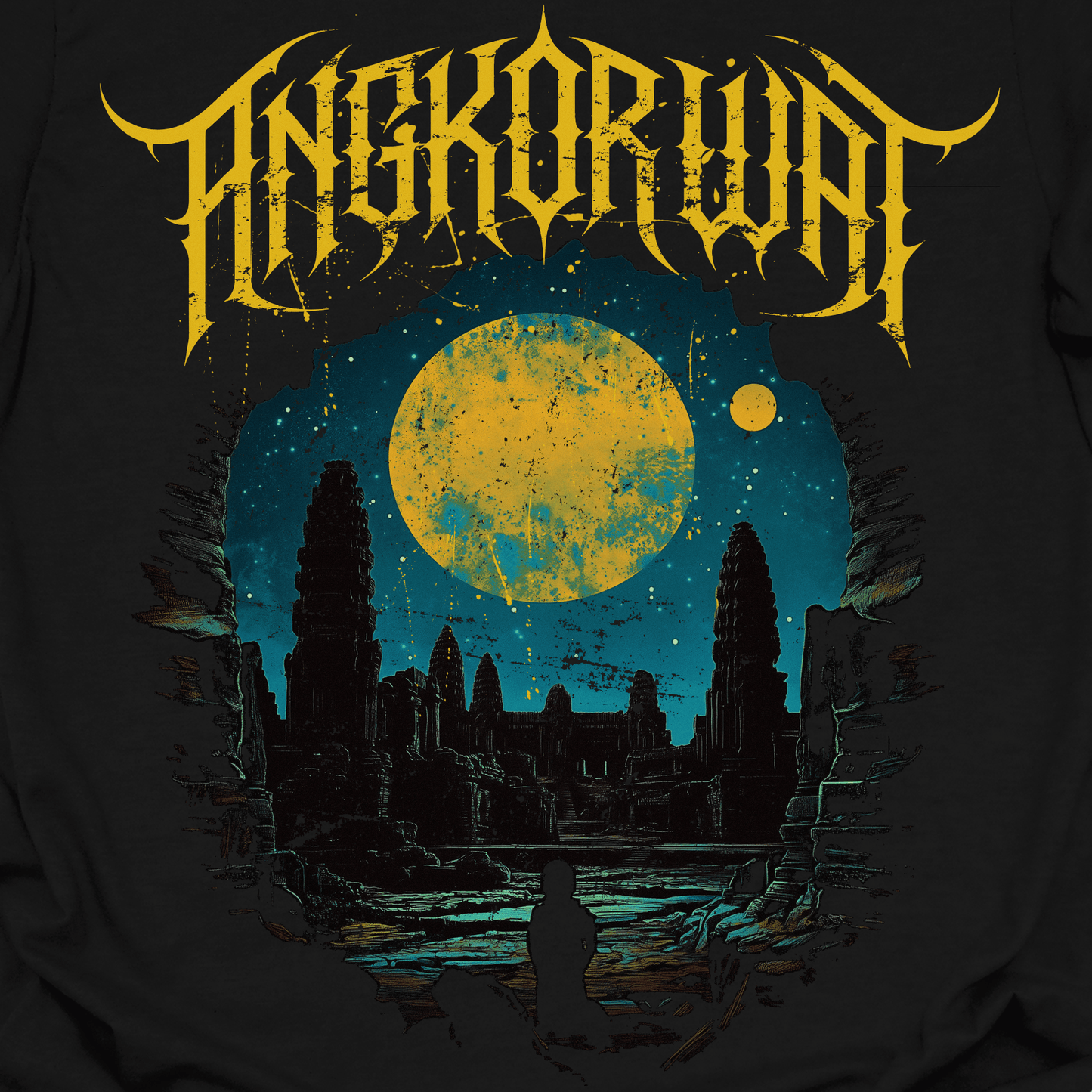 ANGKOR WAT METAL TEE