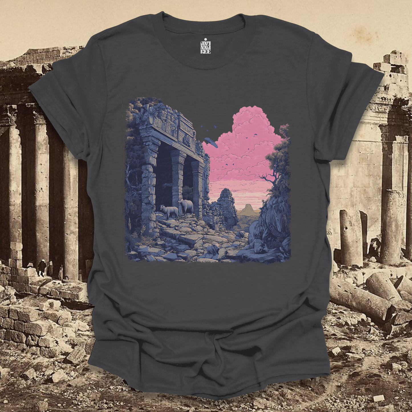 SOMEWHERE Tee - Front print