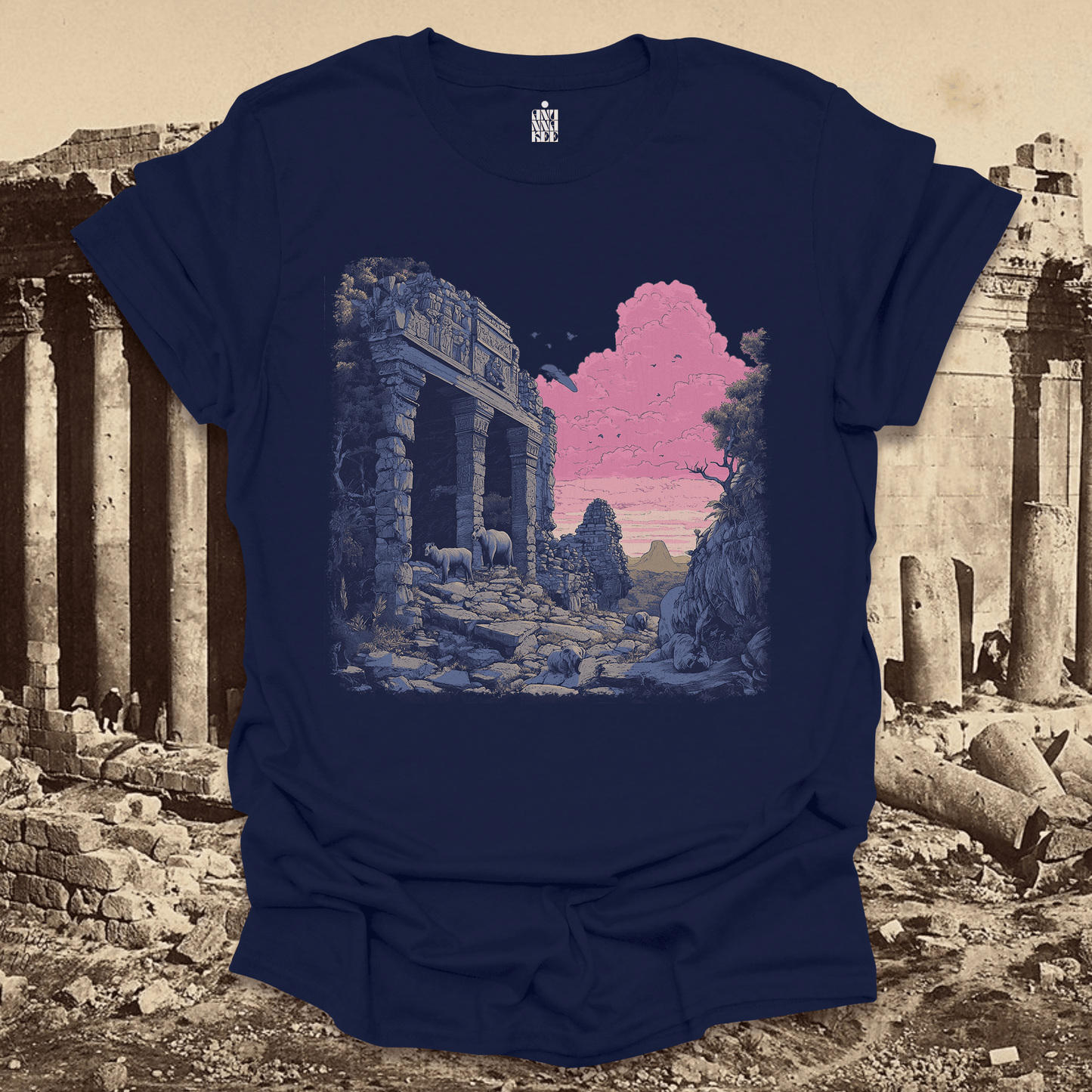 SOMEWHERE Tee - Front print