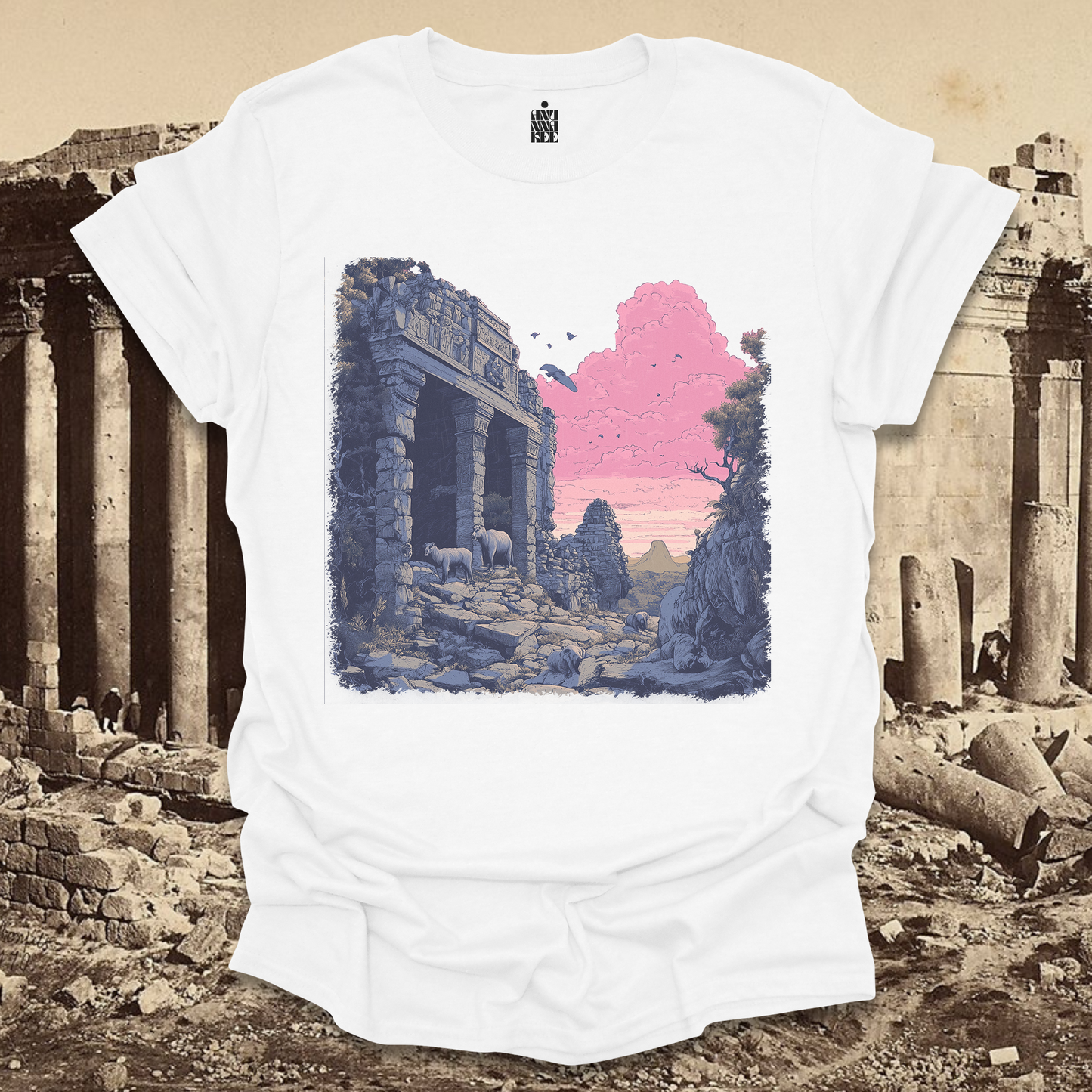 SOMEWHERE Tee - Front print
