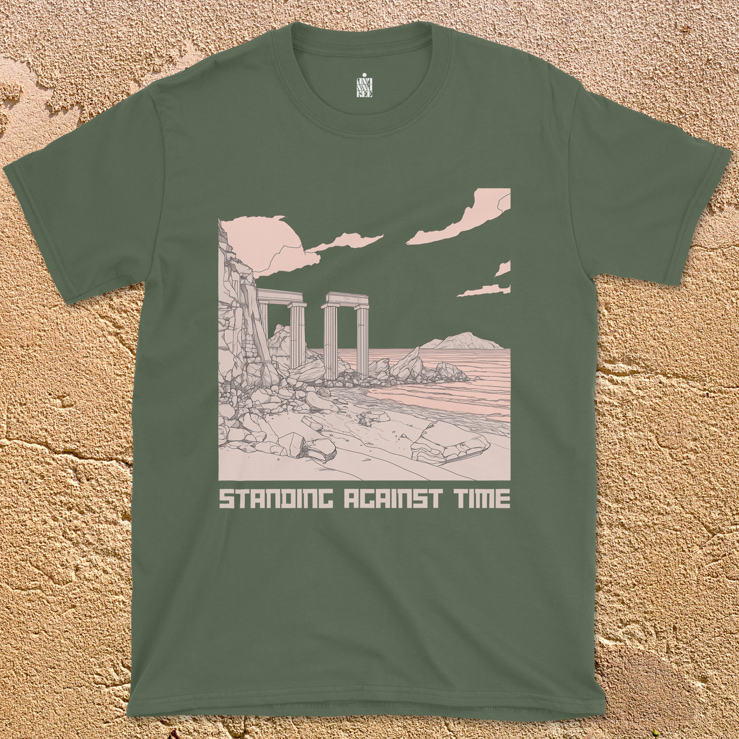 STANDING AGAINST TIME Tee