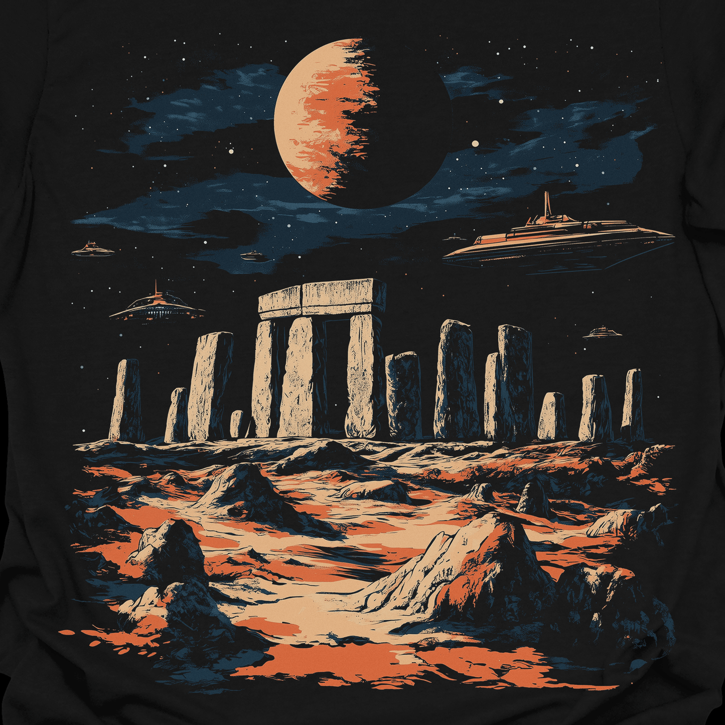 STONEHENGE II. GRAPHIC TEE