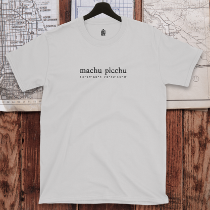 MACHU PICCHU COORDINATES T-shirt