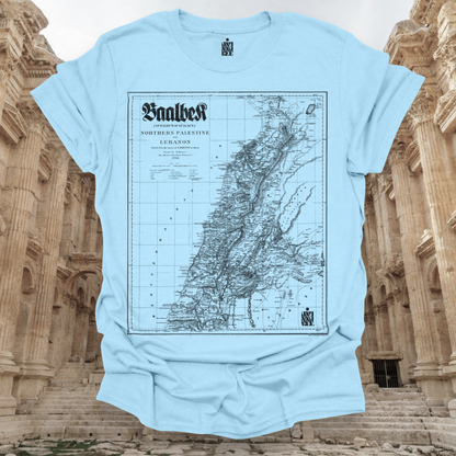 BAALBEK MAP TEE