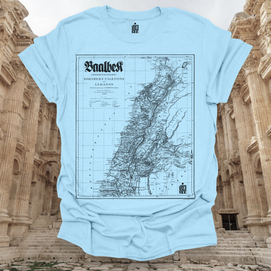 BAALBEK MAP TEE