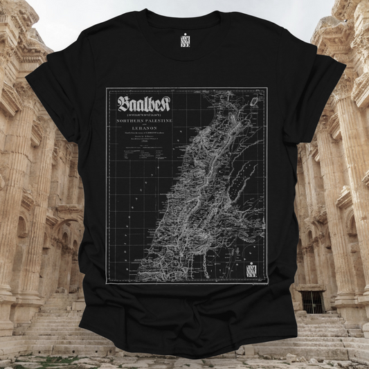 BAALBEK MAP TEE