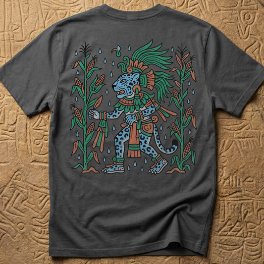 Olmec Rain God Back Print