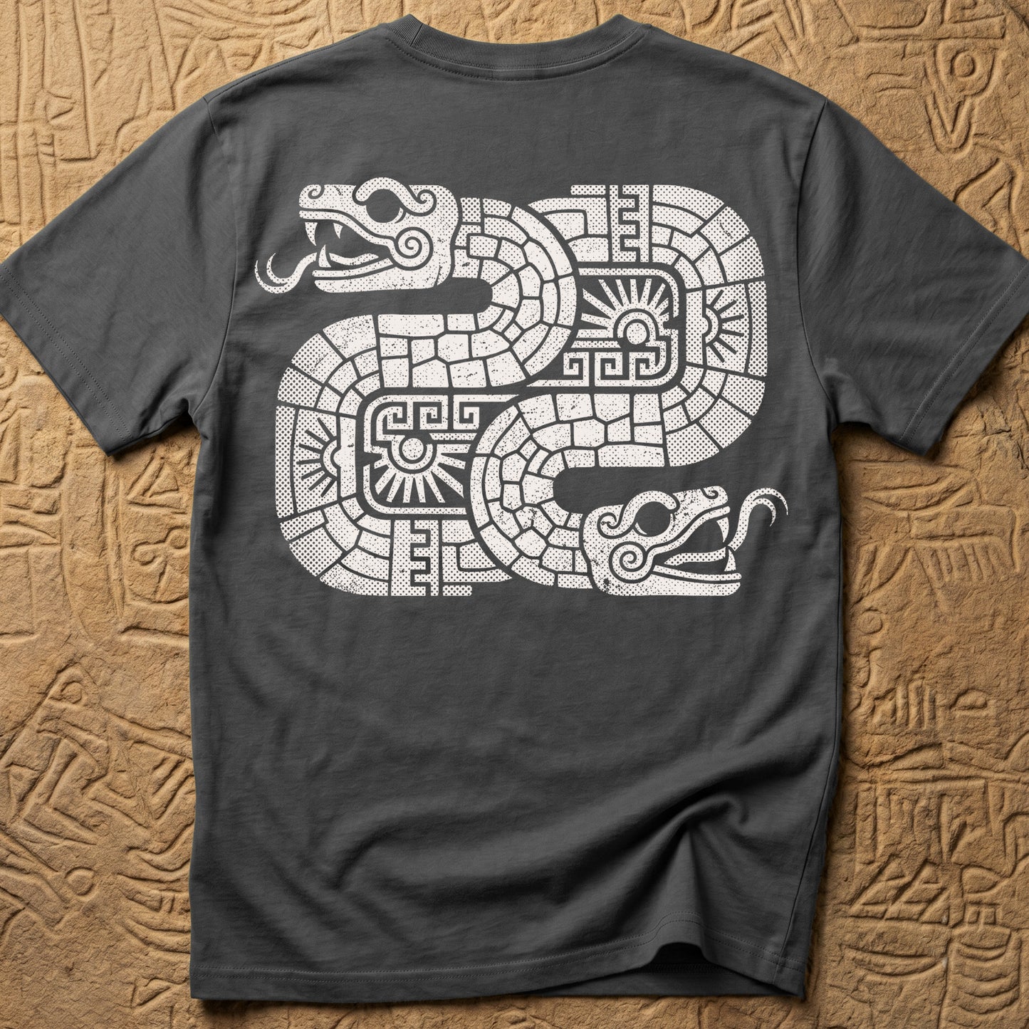 Double Headed Serpent II.- Back print