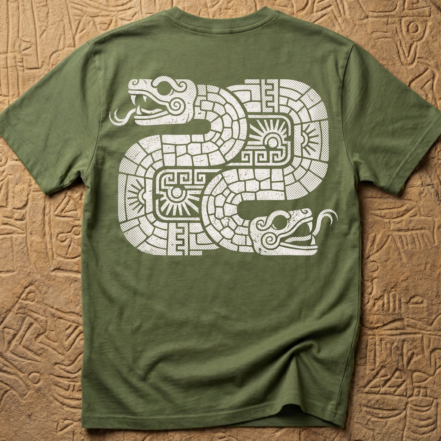 Double Headed Serpent II.- Back print