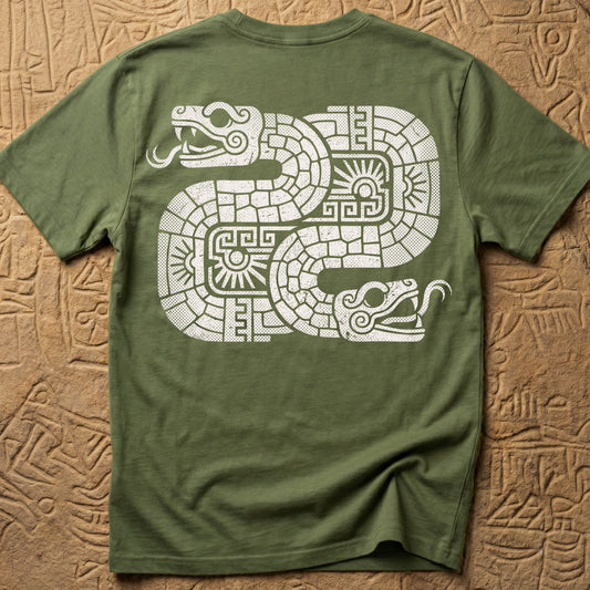Double Headed Serpent II.- Back print