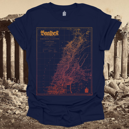 BAALBEK MAP TEE