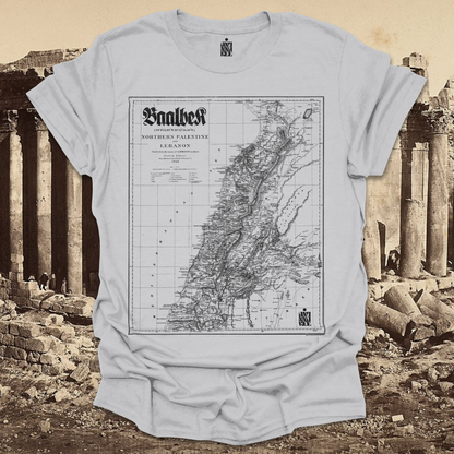 BAALBEK MAP TEE