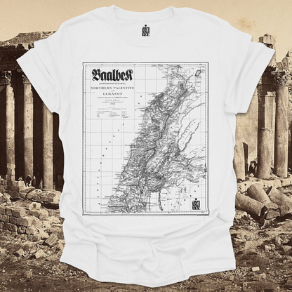 BAALBEK MAP TEE