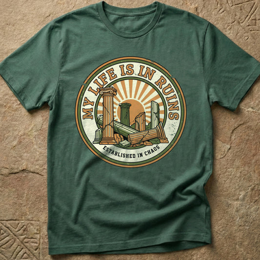 Life In Ruins Vintage T-shirt