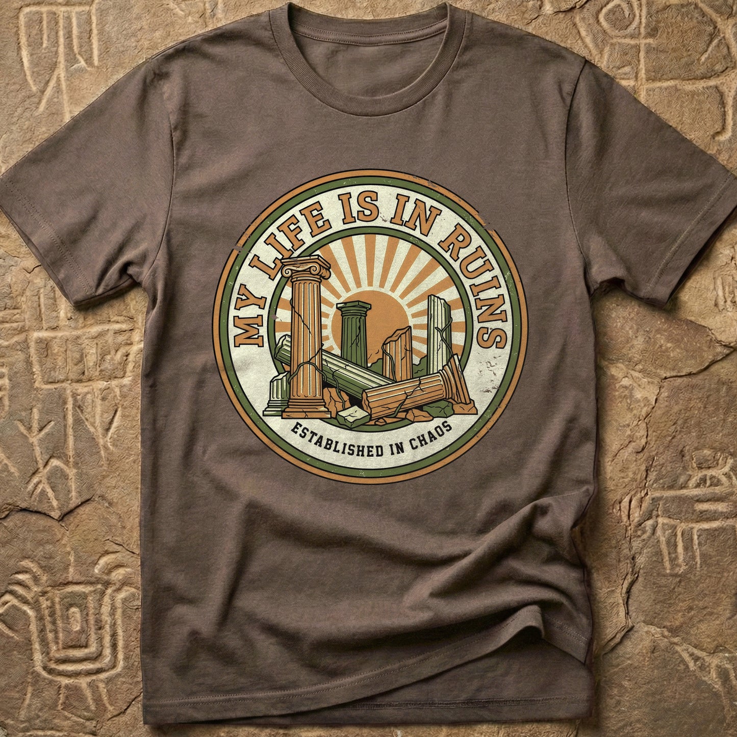 Life In Ruins Vintage T-shirt