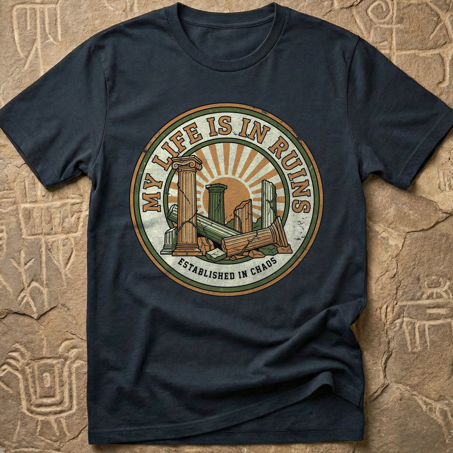 Life In Ruins Vintage T-shirt