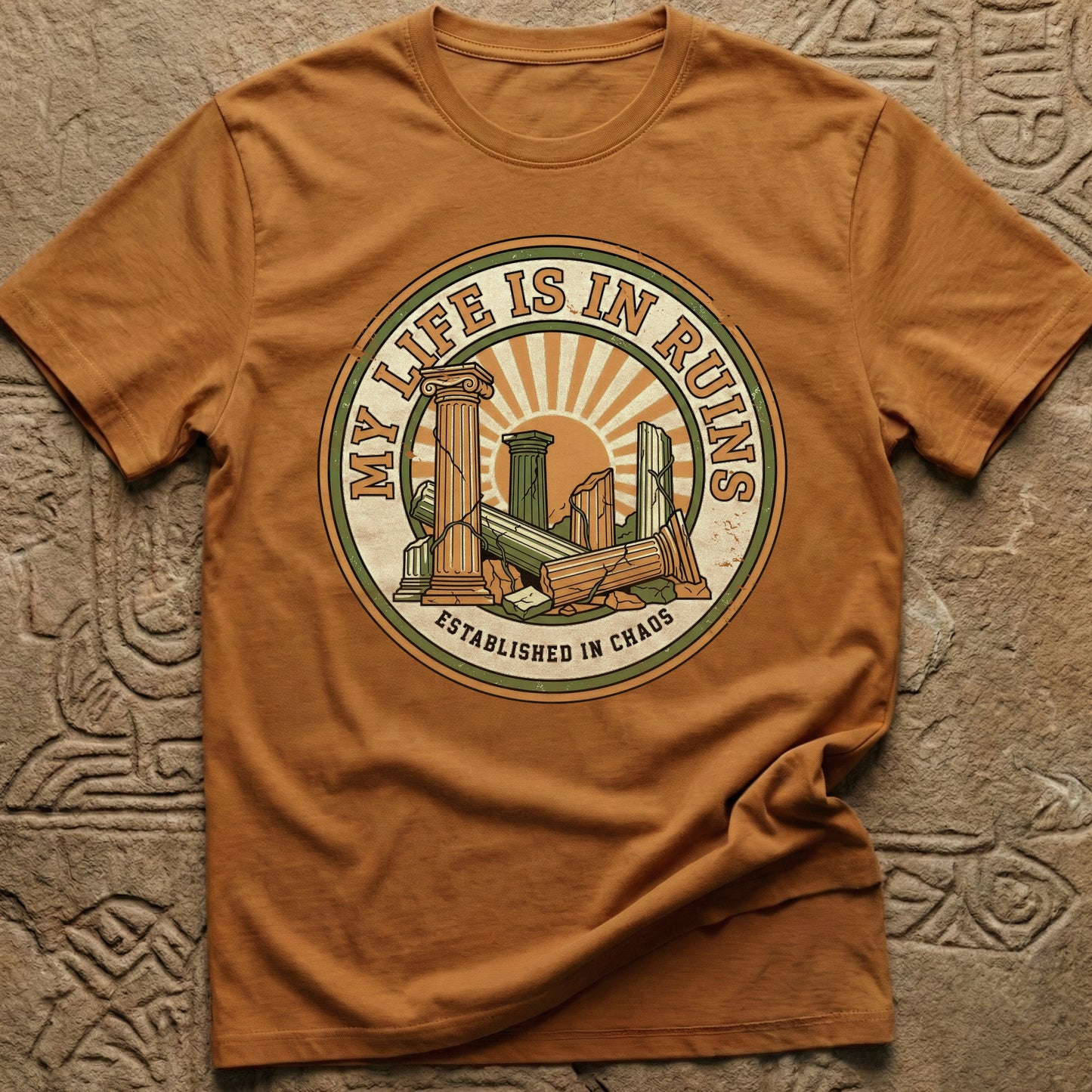 Life In Ruins Vintage T-shirt