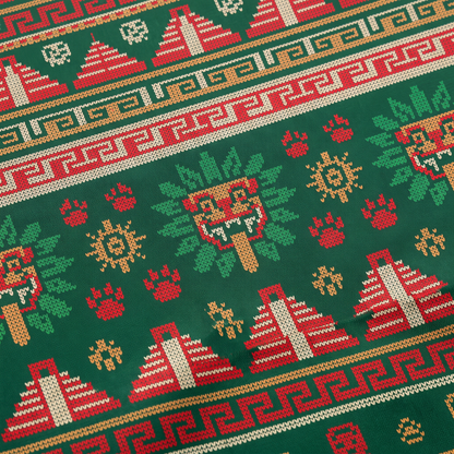 Quetzalcoatl Christmas Long Sleeve Shirt II.