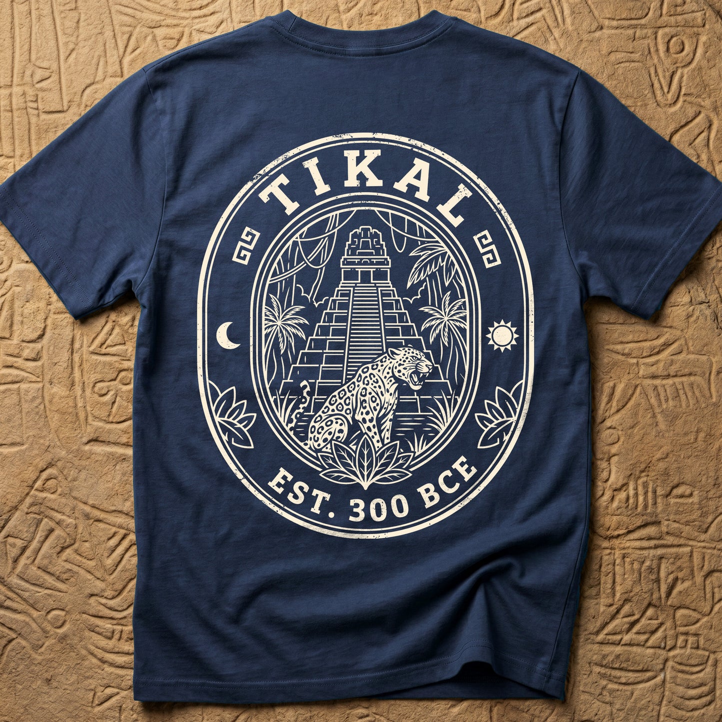 Tikal 300 BCE Back Print