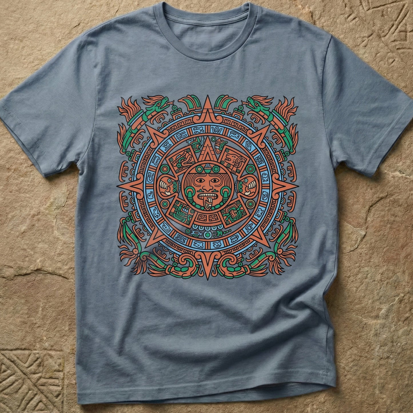 Aztec Sun Stone T-Shirt
