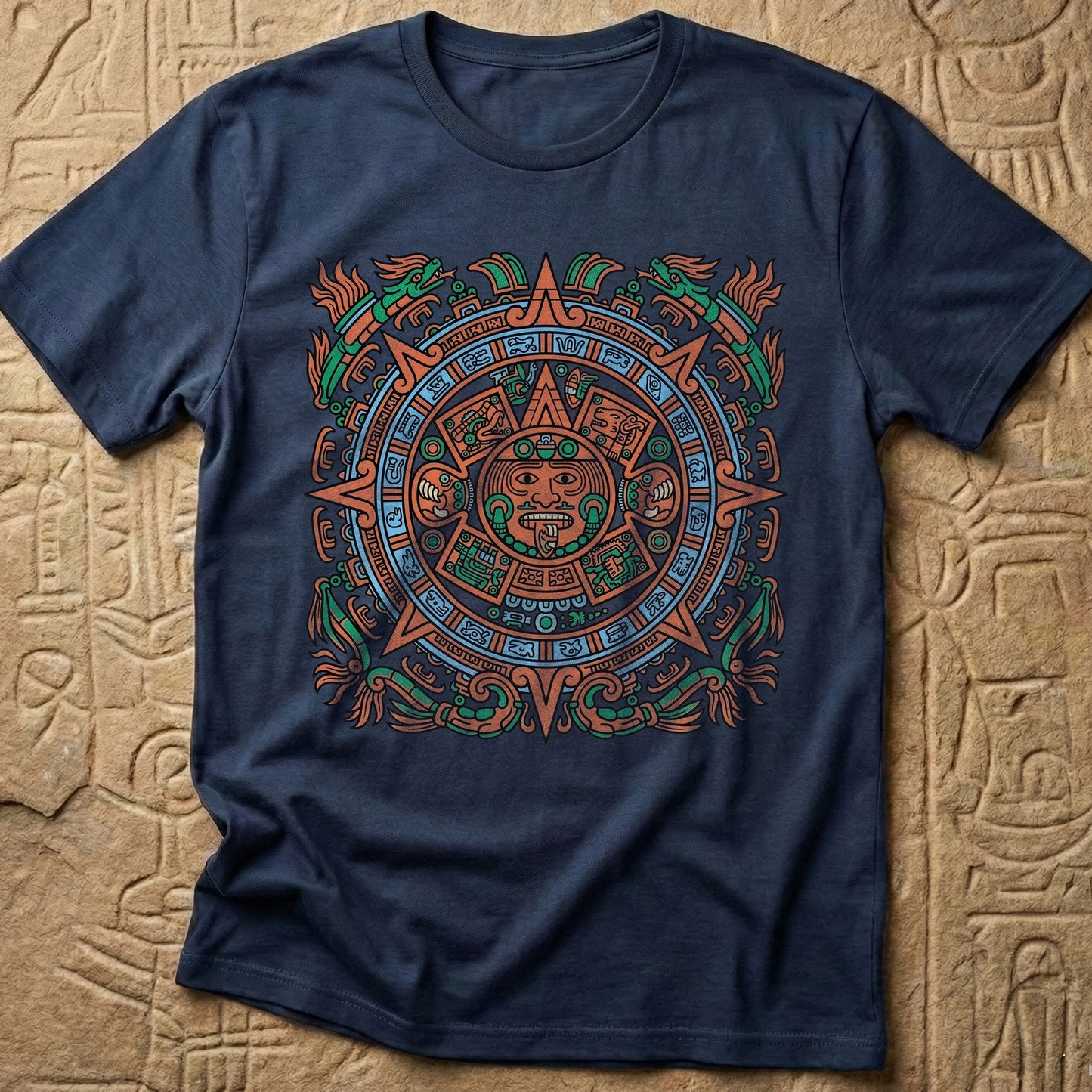 Aztec Sun Stone T-Shirt