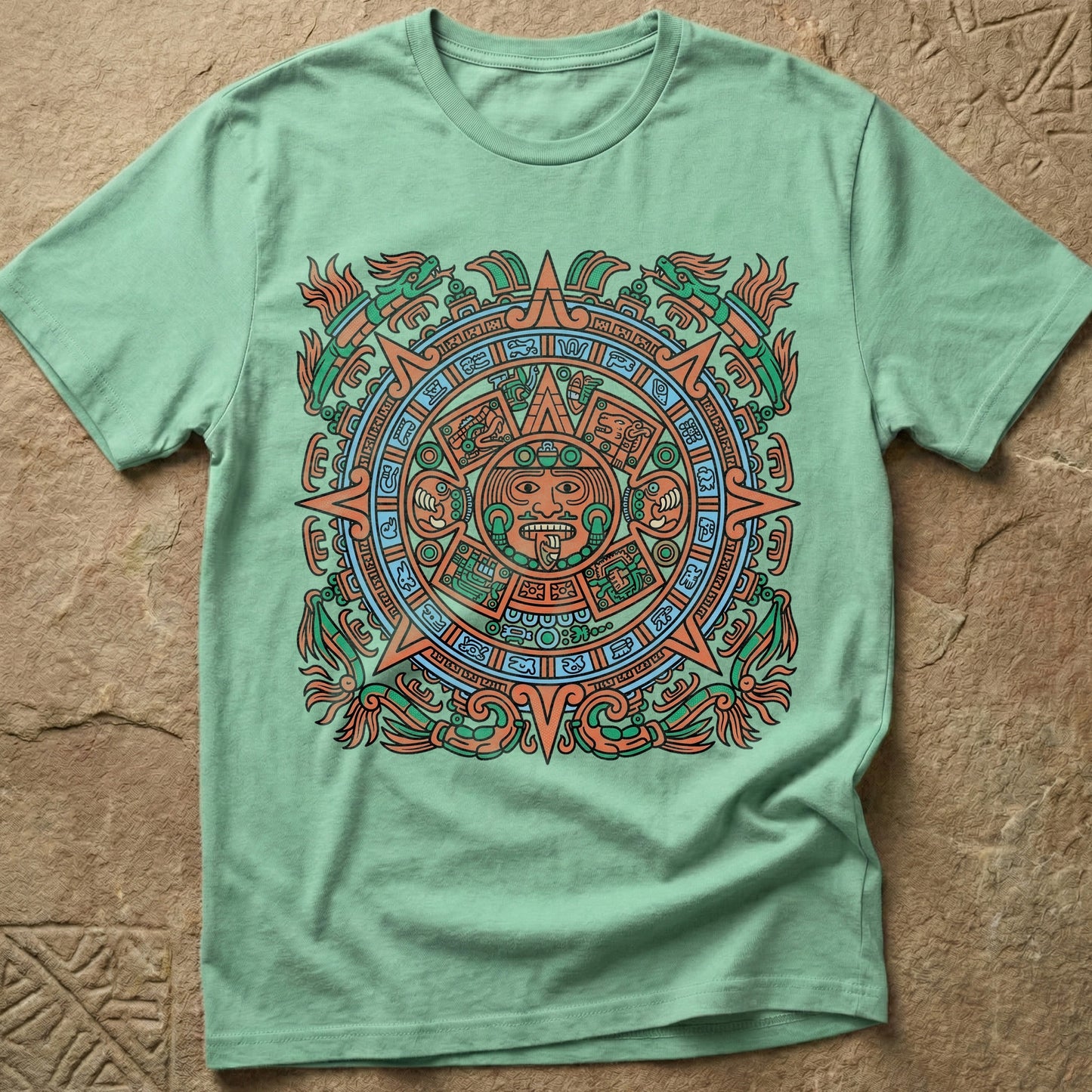 Aztec Sun Stone T-Shirt