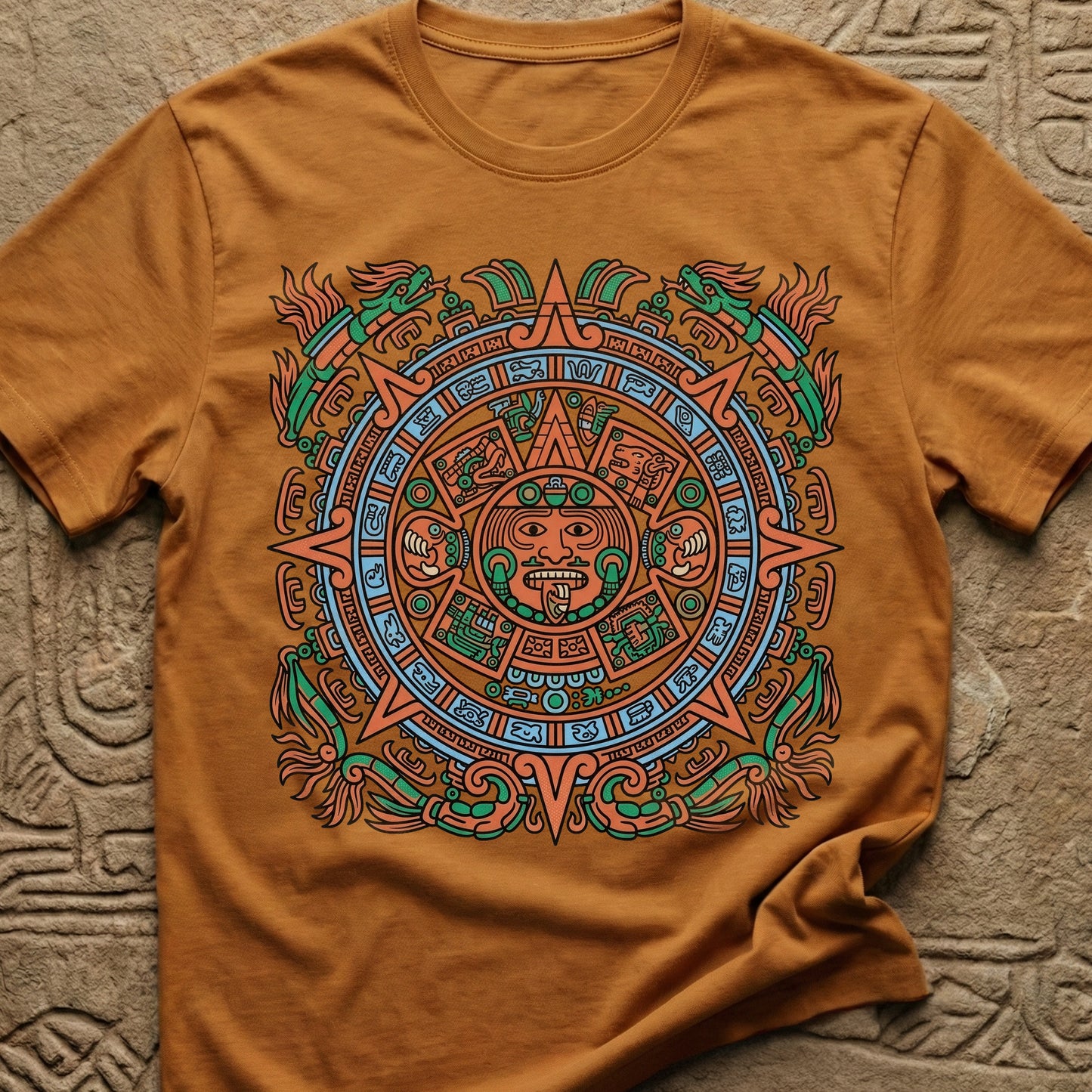 Aztec Sun Stone T-Shirt