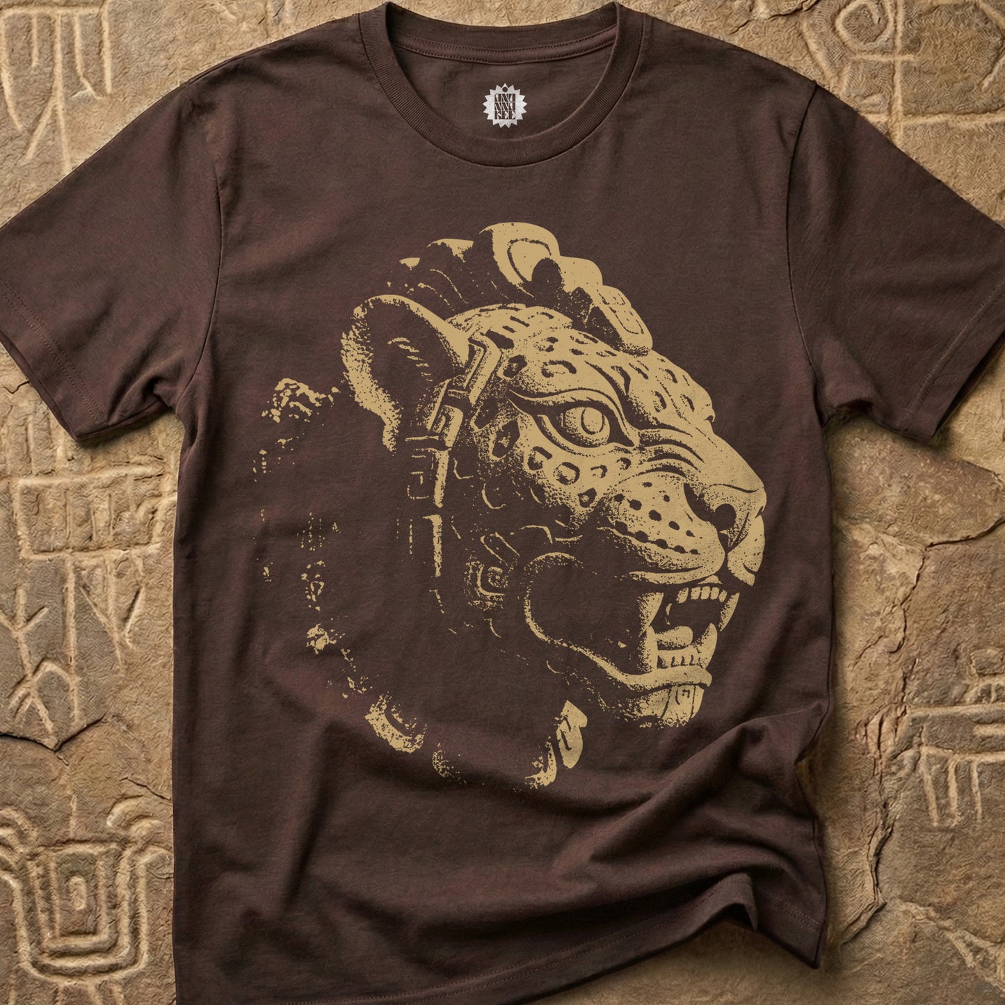 Mayan Jaguar Relief T-Shirt