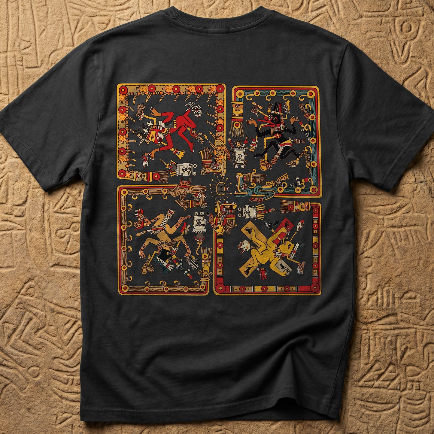 Meso Codex - The Four Dieties - Back print