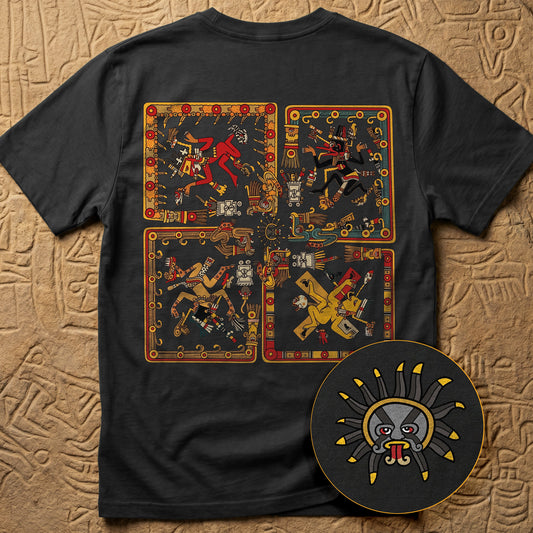 Meso Codex - The Four Dieties - Back print