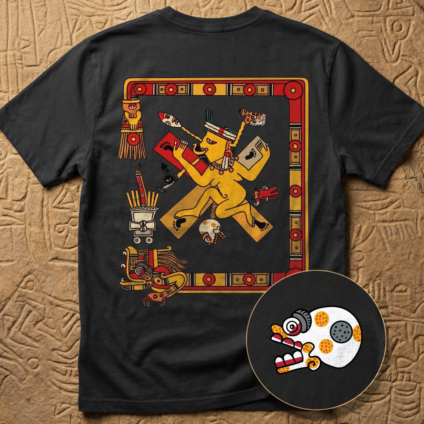 Meso Codex - Tlazoltéotl - Back print