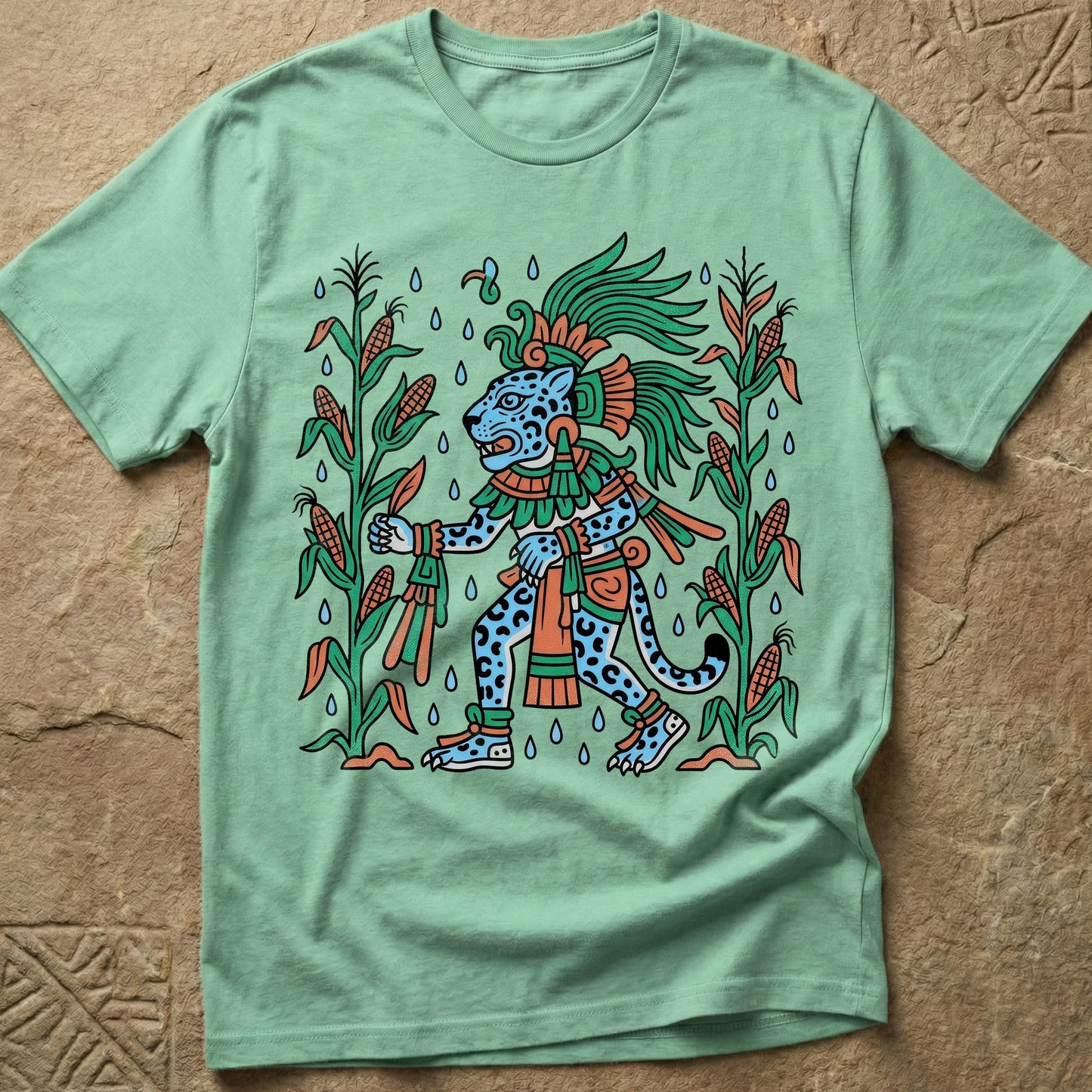 Olmec Rain God T-Shirt